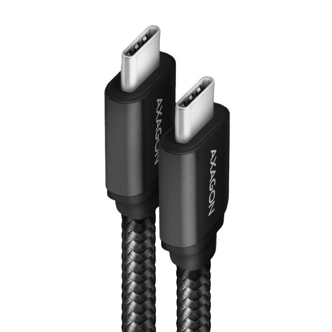 Axagon USB-C-Ladekabel 1 m Alu &ndash; hohe Leistung image number 2