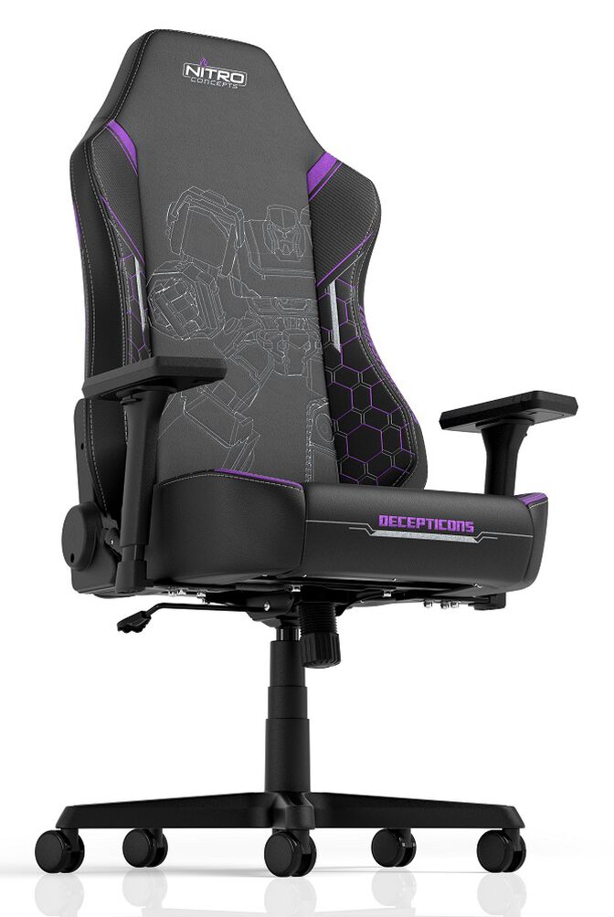 Nitro Concepts X1000 Gaming Chair Decepticons image number 10