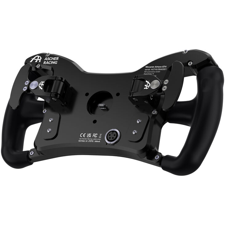 Ascher Racing McLaren Artura GT4 Sim Racing Wheel – GT4-Lenkrad für SimRacing image number 6