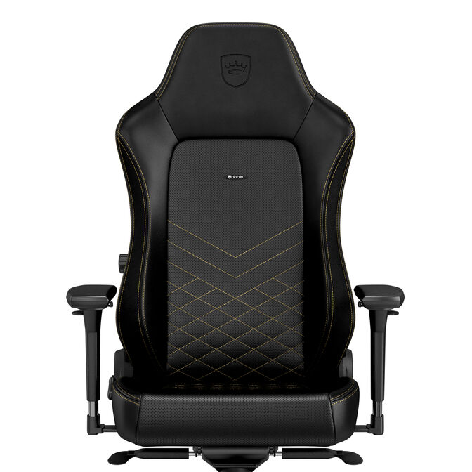 noblechairs HERO Gaming Chair - Black / Gold image number 1