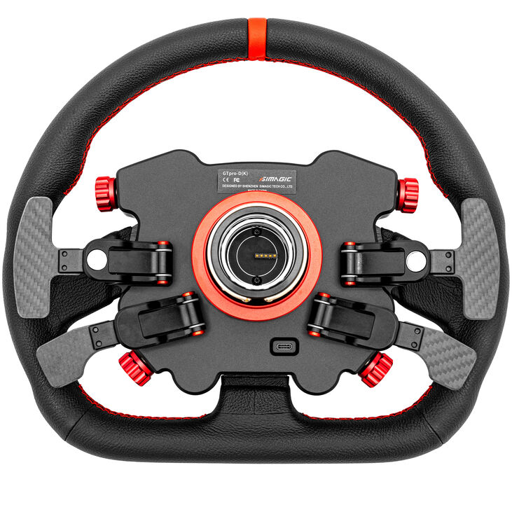 Simagic GT1 Pro Hub Steering Wheel – Leder-Edition für SimRacing image number 1