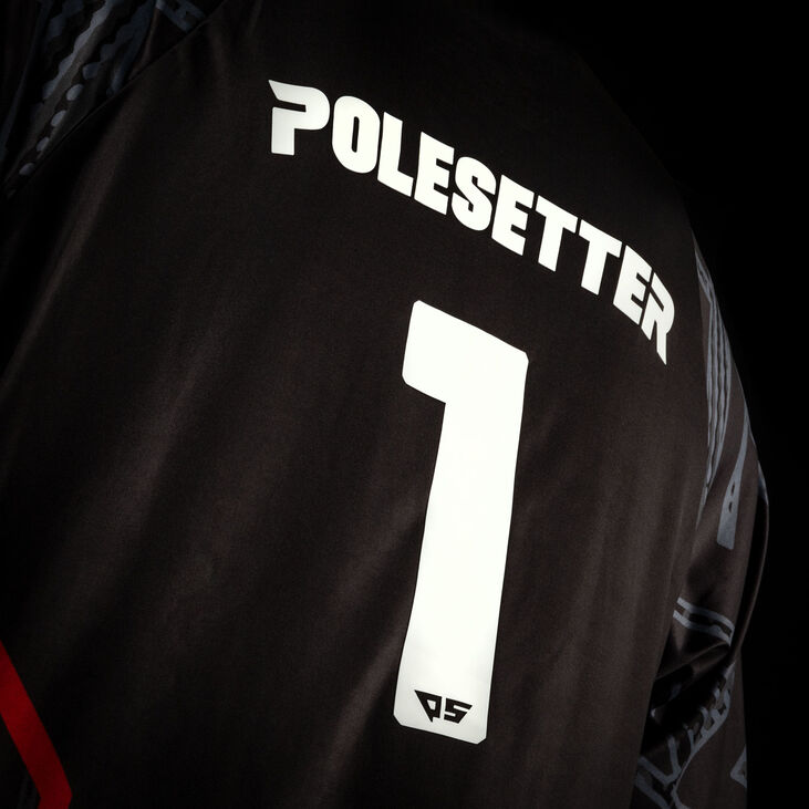 Polesetter ONE Simracing Shirt - Größe XL, rot image number 4