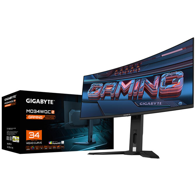 GIGABYTE 34 Zoll QD-OLED Curved Gaming-Monitor 240Hz image number 7