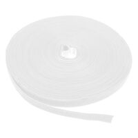 LABEL THE CABLE Pro Roll Dual Klettband 25m Wei&szlig;