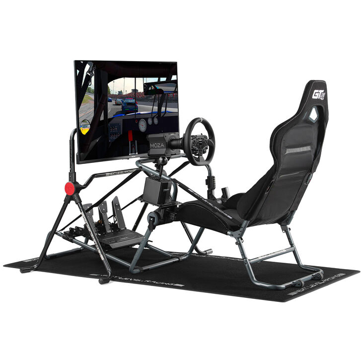 Next Level Racing GTLite Pro Folding Cockpit – Carbon Grey Edition image number 5