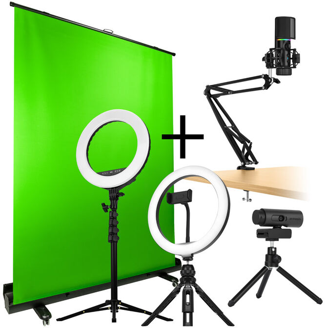 Streamplify Streaming Bundle Cam Mic Light Screen Lift image number 0
