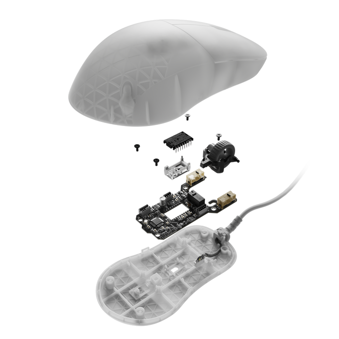 Endgame Gear XM2 8K v2 Gaming-Maus White Frost image number 7