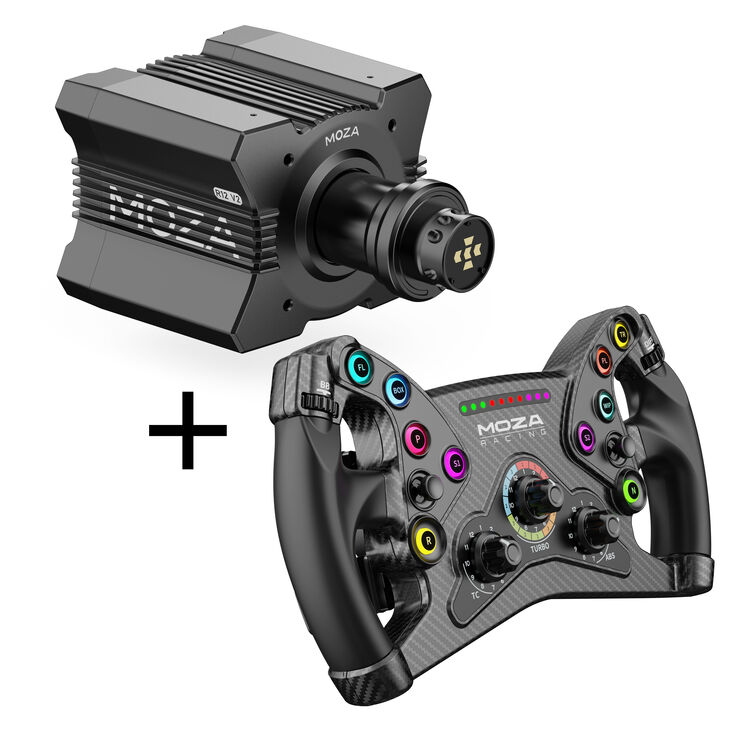 MOZA R12 V2 KS GT Bundle – Direct Drive Wheelbase image number 0