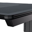 ThunderX3 LAB X Gaming Desk Height Adjustable Black image number null