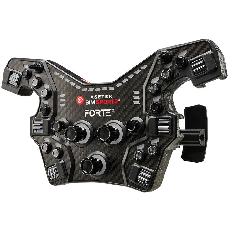 Asetek SimSports Forte Formula Button Box V2 – Schwarz image number 2