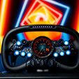 MOZA Vision GS Sim Racing Steering Wheel &ndash; Vision GS Lenkrad f&uuml;r SimRacing image number null