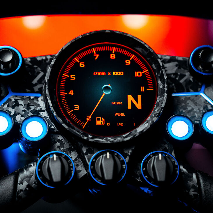 MOZA Vision GS Sim Racing Steering Wheel – Vision GS Lenkrad für SimRacing image number 9