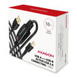 Axagon ADR-210B Aktives USB-2.0-Kabel A-B 10m image number null