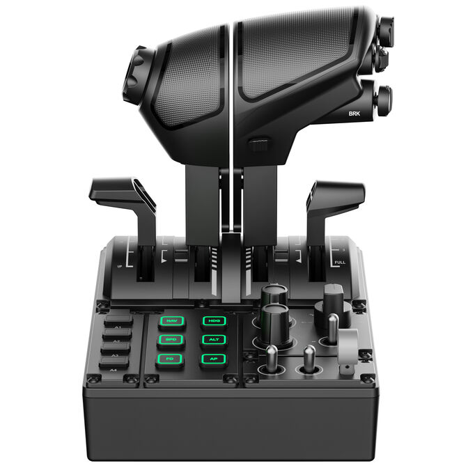 MOZA MTQ Throttle Quadrant Schubregler RGB Schwarz image number 1