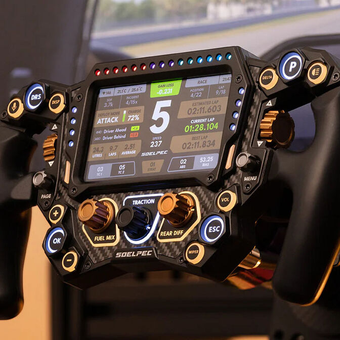 Soelpec Spectra XR Copper &ndash; SimRacing Lenkrad image number 2