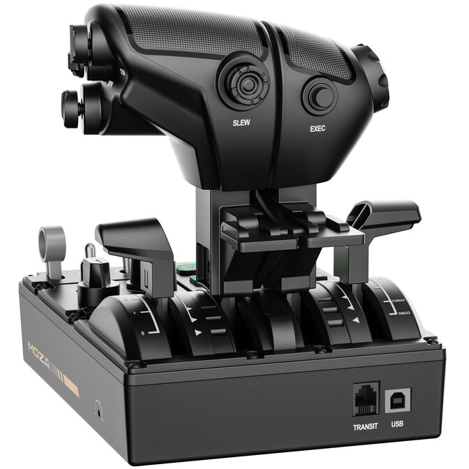 MOZA MTQ Throttle Quadrant Schubregler RGB Schwarz image number 4