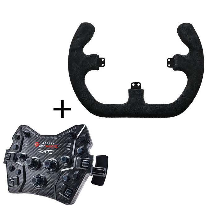 Asetek SimSports Forte GT Button Box Black image number 0