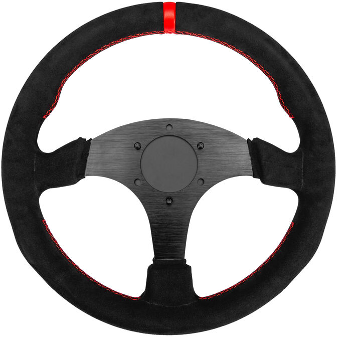 Simagic P-330R Alcantara Steering Wheel Rim &ndash; 330 mm Alcantara-Kranz image number 1