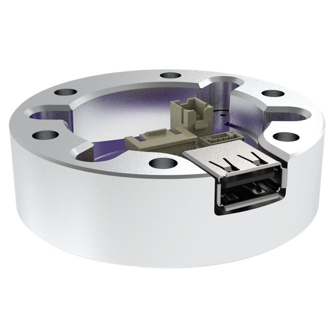 Conspit USB-A Adapter Spacer, for ARES Wheelbases - silver image number 7