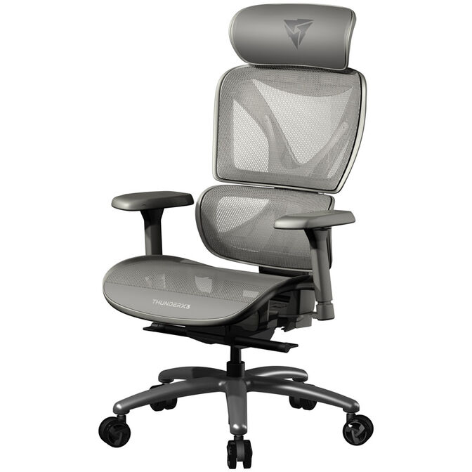 ThunderX3 XTC Ergonomic Office Chair Mesh Grey image number 0