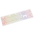 Ducky Zero 6108 Pure White Wireless Keyboard image number null