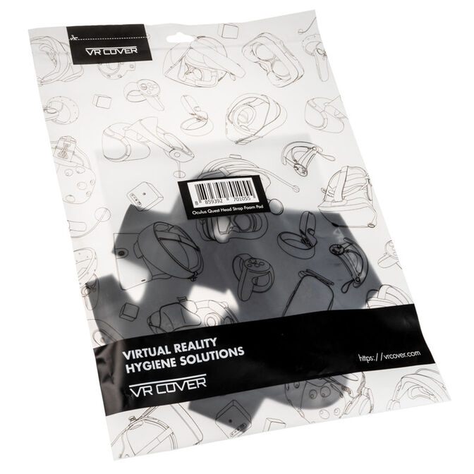 VR Cover Oculus Quest Head Strap Foam Pad 17mm image number 4