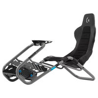 Playseat Trophy – Racing-Cockpit – Logitech Edition Schwarz