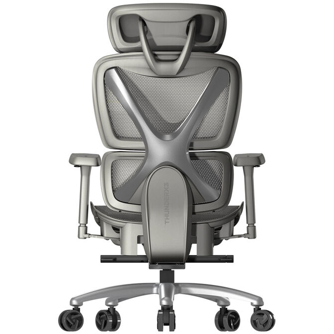 ThunderX3 XTC Ergonomic Office Chair Mesh Grey image number 3