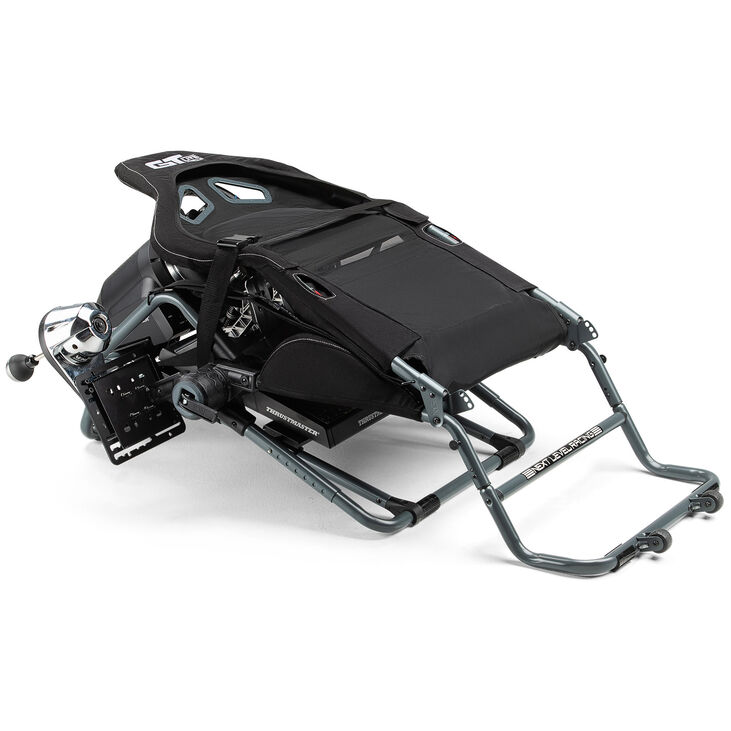 Next Level Racing GTLite Pro Folding Cockpit – Carbon Grey Edition image number 4