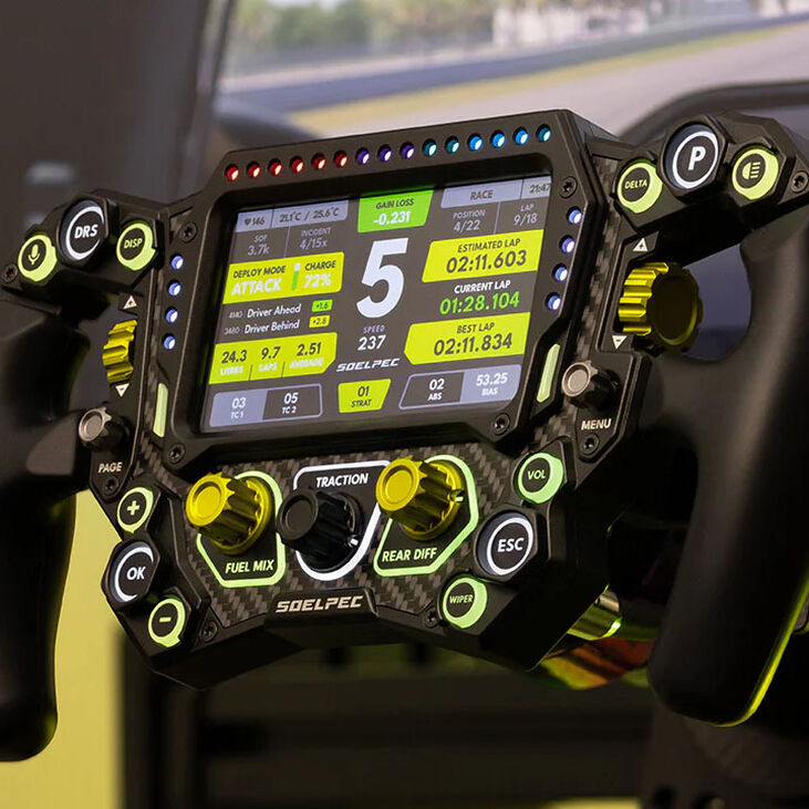 Soelpec Spectra XR Neon – SimRacing Lenkrad image number 2
