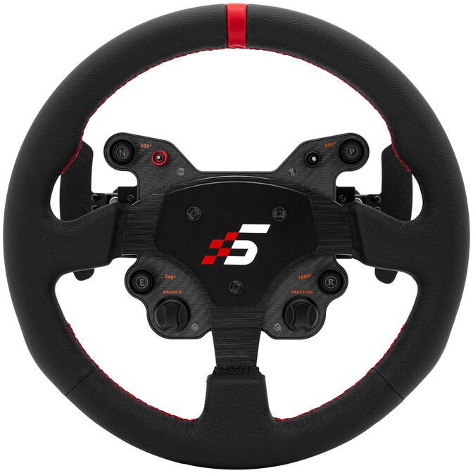 Simagic GT1 SR Leather Steering Wheel &ndash; GT1 SR Lederlenkrad image number 0