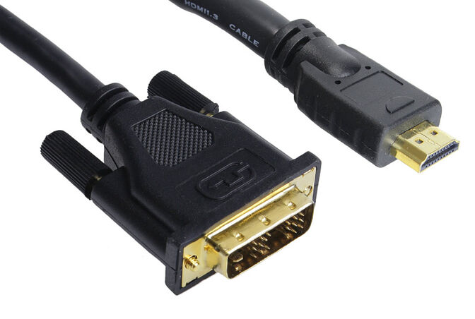 InLine HDMI-auf-DVI Adapterkabel 1 m image number 0