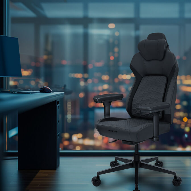 ThunderX3 Core Smart Gaming Chair Racer Black image number 7