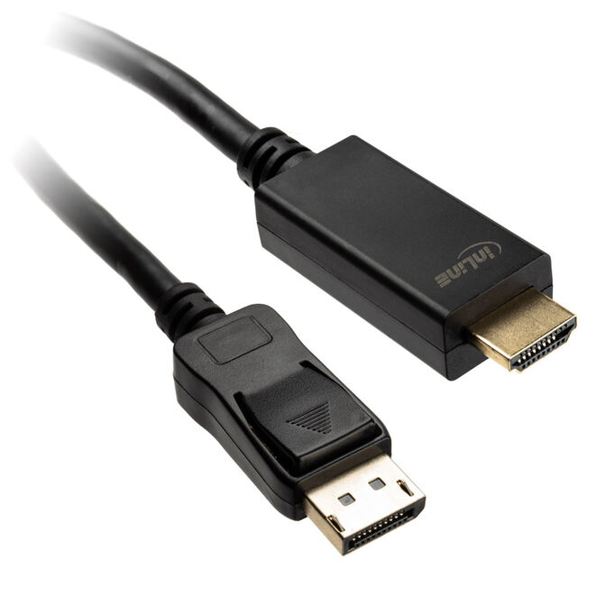 InLine DisplayPort-auf-HDMI Kabel 4K60 5m image number 0