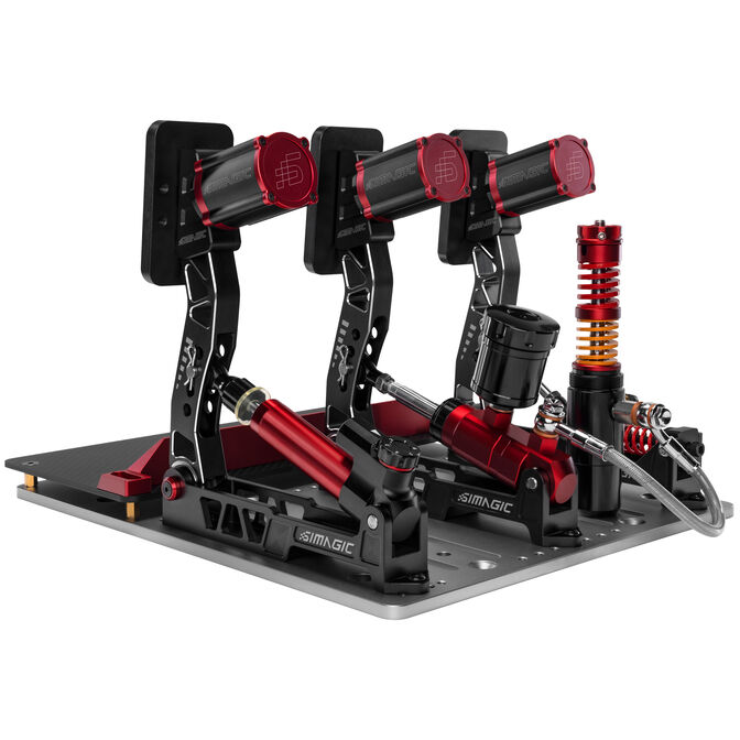 Simagic P2000 Halterung mit Haptikmodul &ndash; Schwarz image number 5