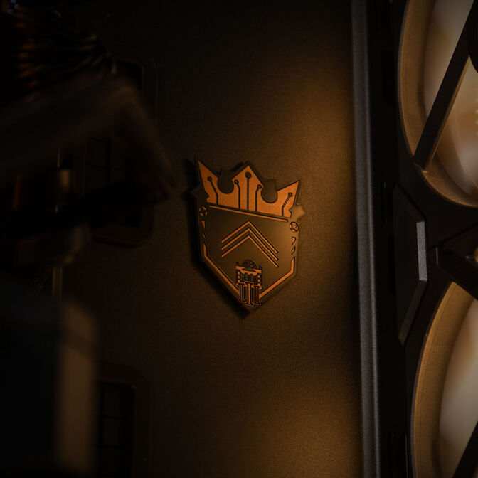 KingForge Gaming-PC Gold, AMD Ryzen 5 7500X3D, RTX 5070, Phanteks Eclipse G400A, without Windows image number 7