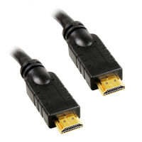 InLine HDMI-Kabel High-Speed 2m Schwarz