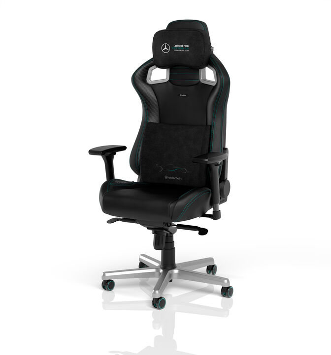 noblechairs Memory Foam Cushion Set Mercedes‑AMG PETRONAS image number 3