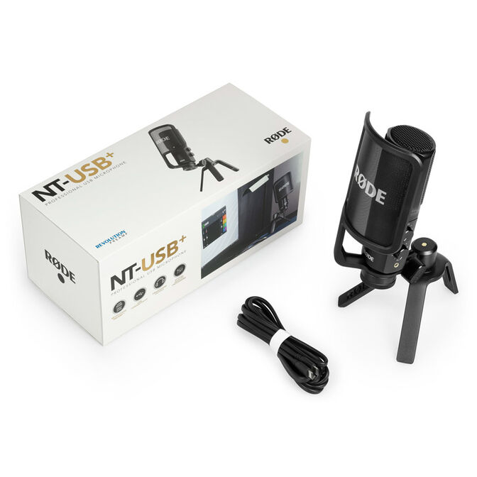 R&Oslash;DE NT-USB Desktop-Mikrofon Streaming image number 4