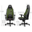 noblechairs Legend Gaming Chair DOOM The Dark Ages Edition image number null