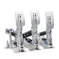 Heusinkveld Sim Pedals Ultimate+ – 3-Pedal Set Silver