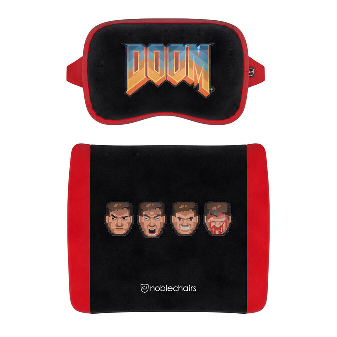 noblechairs Memory Foam Cushion Set DOOM Retro Edition image number 3