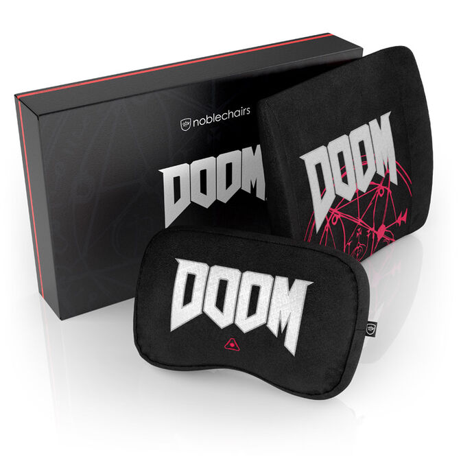 noblechairs Memory Foam Pillow Set DOOM Edition image number 0