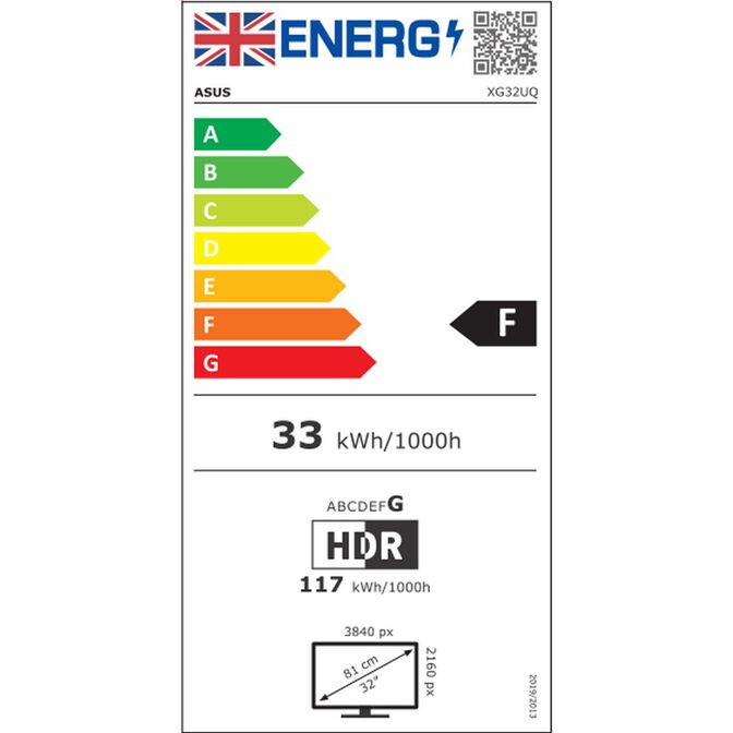 ASUS ROG Strix XG32UQ Gaming-Monitor 32 Zoll 144 Hz image number 1