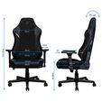Nitro Concepts X1000 Gaming Chair Stealth Black image number null