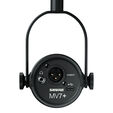 Shure MV7 Podcast Mikrofon XLR/USB Schwarz image number null