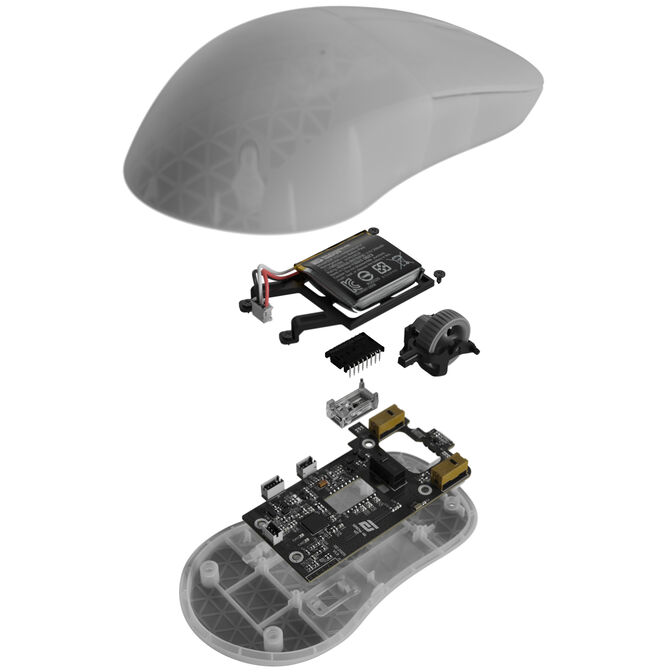 Endgame Gear XM2w 4K V2 Gaming Mouse 4,000 Hz White Frost image number 13