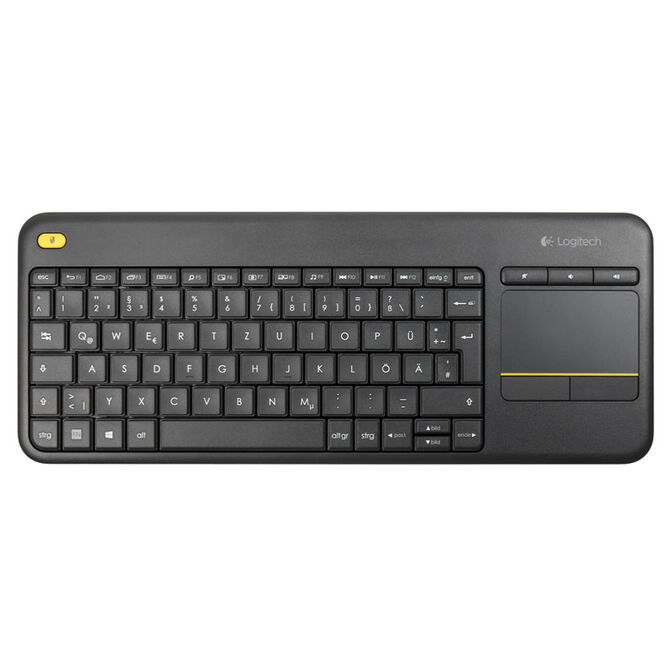 Logitech K400 Plus Funk-Tastatur Touchpad image number 1