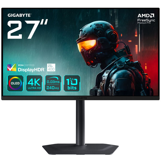 GIGABYTE MO27U2 27 Zoll 4K QD-OLED 240Hz image number 0