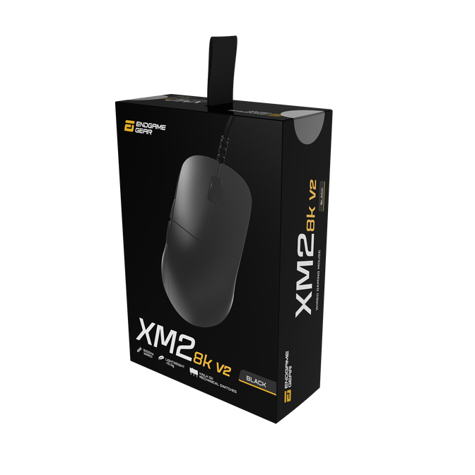 Endgame Gear XM2 8K V2 Gaming-Maus 8.000Hz Schwarz image number 11